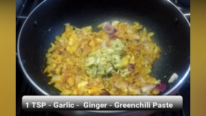 ginger garlic greenchili paste