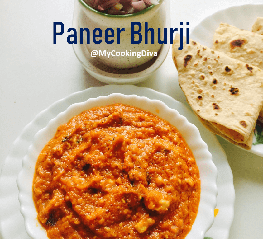 how to make paneer bhurji